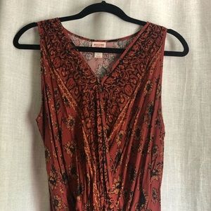 Mossimo Sunflower Romper | Size Large